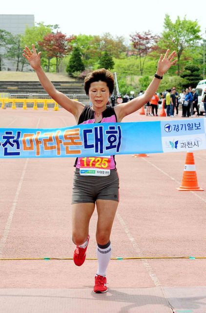 여자 풀코스 1위