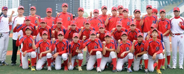 우리가최고! 야탑고 야구부. 추상철기자 scchoo@kyeonggi.com