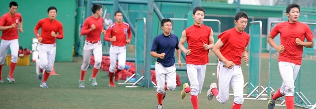우리가최고! 야탑고 야구부. 추상철기자 scchoo@kyeonggi.com