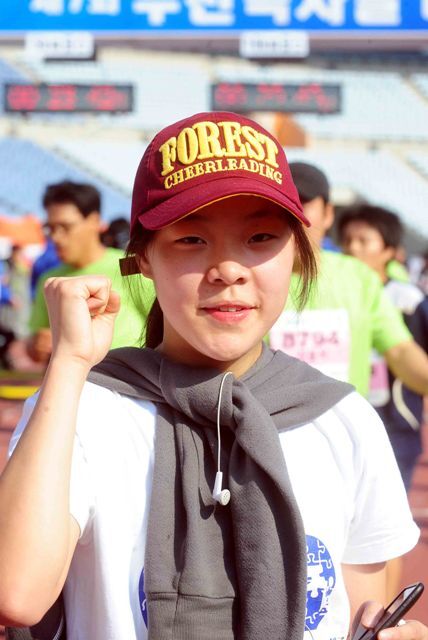 제7회 부천복사골마라톤대회 5km 여자 1위. 전형민기자 hmjeon@kyeonggi.com