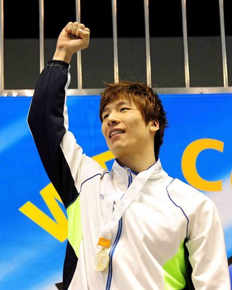 제93회 전국체육대회 수영 남자일반부 개인 자유형 50m 결승 경기  경기(고양시청) 박민규 선수. 전형민기자 hmjeon@kyeonggi.com