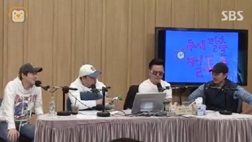 ▲ 사진= 현기증 송일국, SBS 파워FM '두시 탈출 컬투쇼' 방송 캡처