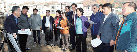 ▲ 광주시의회(의장 소미순) 행정사무감사특별위원회는 지난 12~13일 민원현장을 방문했다.