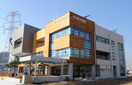 ▲ 하남시 미사2동 주민센터가 다음달 5일 센터 3층 대강당에서 준공식을 갖고, 8일부터 새 청사에서 업무를 시작한다.