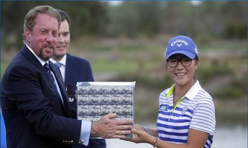 ▲ LPGA리디아 고, LPGA 공식 홈페이지 캡처