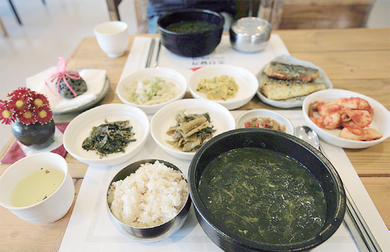 ▲ 조선왕가에서 맛볼 수 있는 아침식사