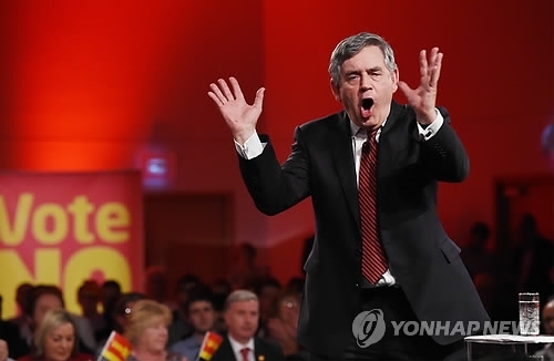▲ 사진= 브라운 전 영국 총리 정계은퇴, 연합뉴스