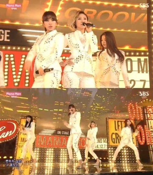 ▲ 사진= 인기가요 마마무 피아노맨, SBS '인기가요' 캡처