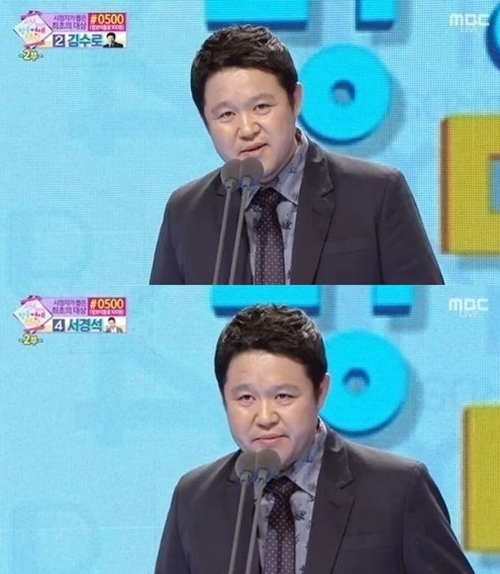 ▲ 사진= MBC 연예대상 김구라 MC그리, '2014 MBC 방송연예대상' 방송 캡처