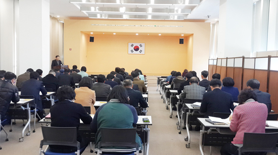▲ 광주시는 최근 ‘2014년도 연말연시 공직기강 확립을 위한 관계관(주무팀장) 회의’를 시청 중회의실에서 개최했다.
