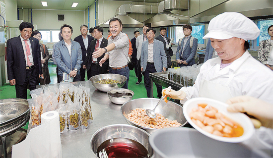 ▲ 전북 완주 따복 마을 탐방.