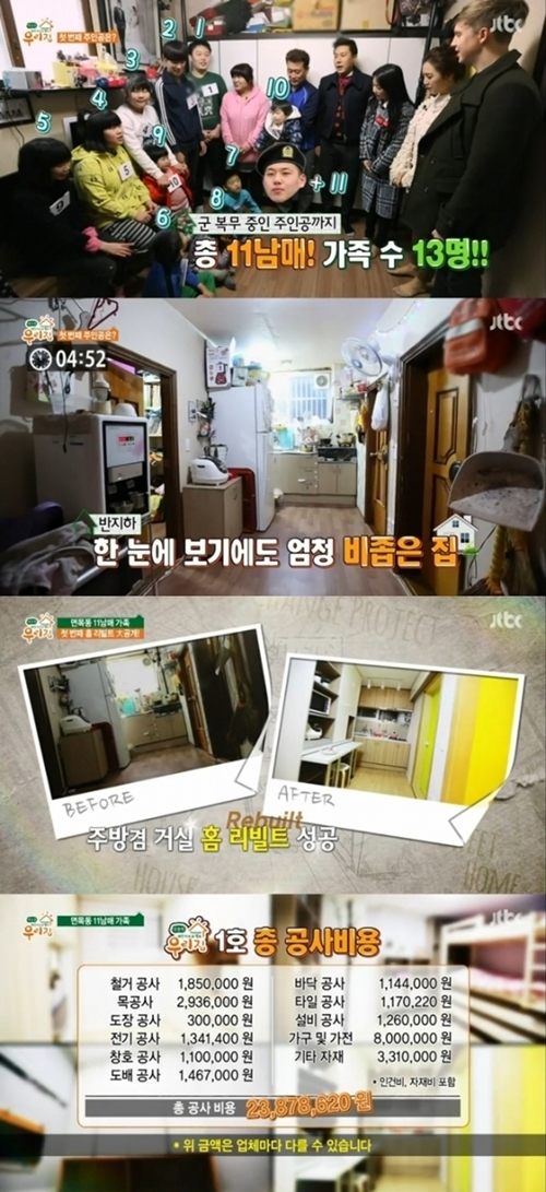 ▲ ‘우리집’, JTBC 방송 화면 캡처