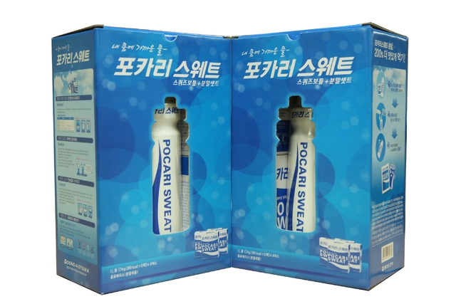 ▲ 포카리스웨트 분말 패키지