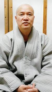▲ 주지 청곡스님