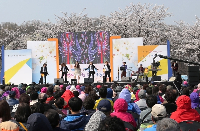 ▲ 의왕 벚꽃축제