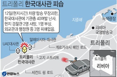 ▲ '리비아 트리폴리 한국대사관' 연합뉴스