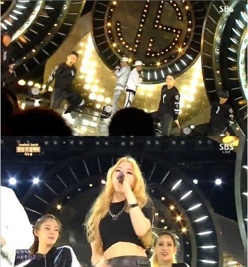 ▲ 인기가요 무대, SBS 방송 캡처