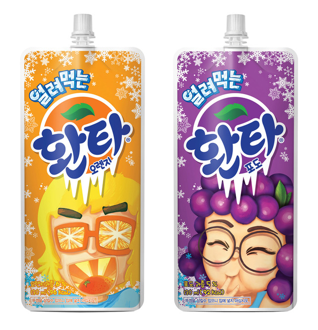 ▲ [이미지]얼려먹는 환타 제품 컷