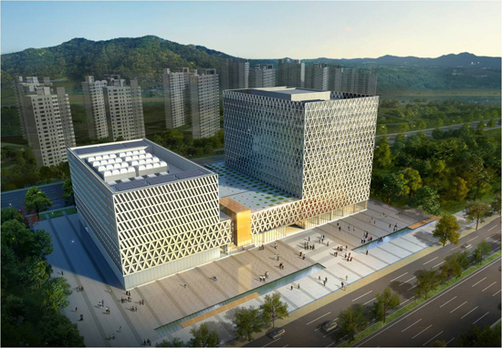 ▲ 하남시 미사강변도시 내에 KDB산업은행 첨단 IT센터가 들어선다.