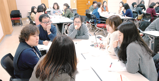 ▲ 아이돌봄실무자 간담회