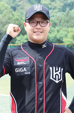 ▲ kt wiz 2016년 1차 지명을 받은 경북고 좌완 박세진. kt wiz 제공