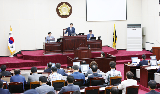▲ 제149회 안성시의회 정례회 2차 본회의