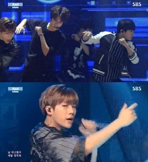 ▲ 사진=인기가요 인피니트, 방송 캡처