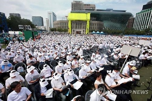 ▲ 사진=한국교회 평화통일 기도회, 연합뉴스