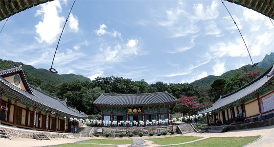 ▲ 계룡산국립공원에 위치한 갑사