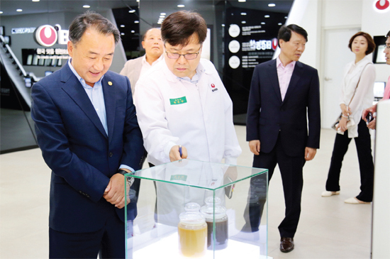 ▲ 기업체 현장방문.