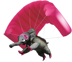 ▲ 이정윤作 ‘Flying Elephant’