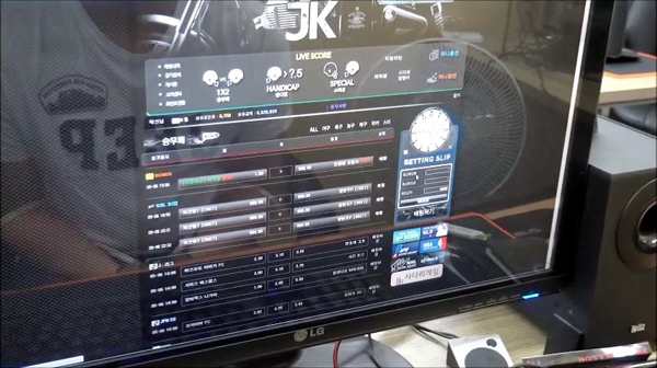▲ JK 도박사이트 화면