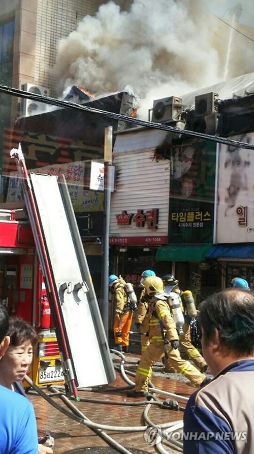 ▲ 사진=대구 교동시장에 불, 연합뉴스