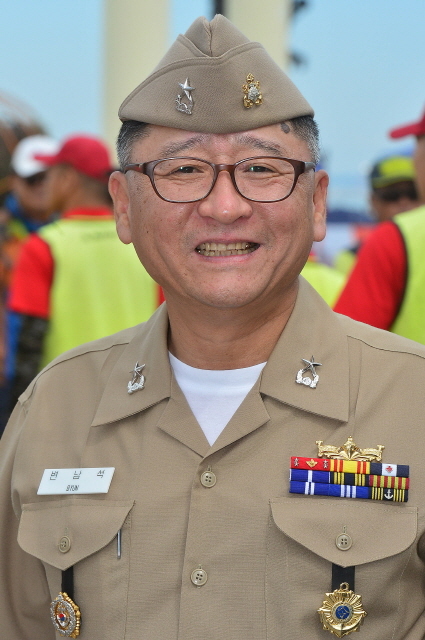해군인천해역방어사령관 변남석 준장. 오승현기자