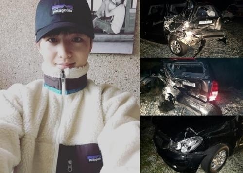 ▲ 사진= 교통사고 김혜성, 김혜성 SNS