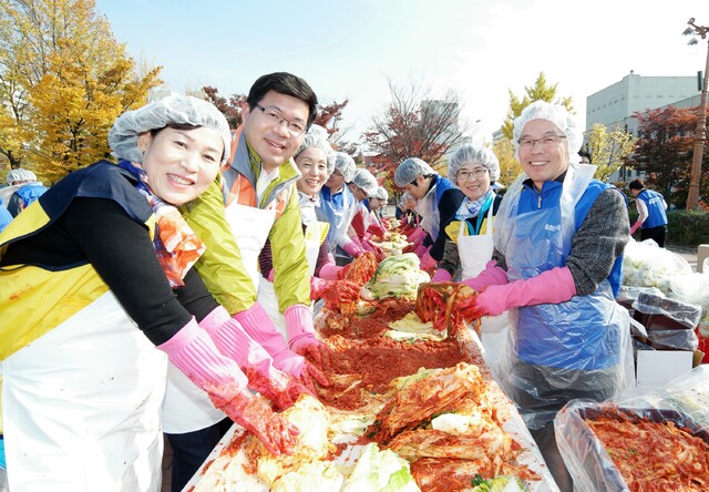 ▲ 삼성전자_평택시청앞 사랑나눔 김장축제