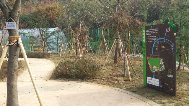 ▲ 광주시, 특수교육시설 나눔숲 조성사업 완료21