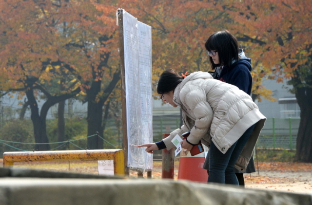 크기변환_1면 20151111 2016학년도 수능 예비소집JYJ_6686.jpg