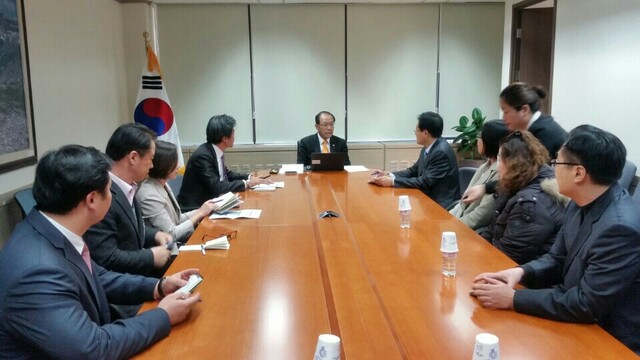 ▲ 교육부총리면담2