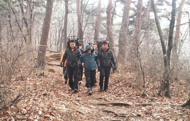 ▲ 하산구조