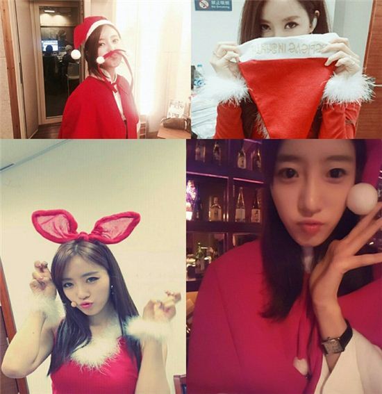 ▲ 걸그룹 티아라 효민, 은정