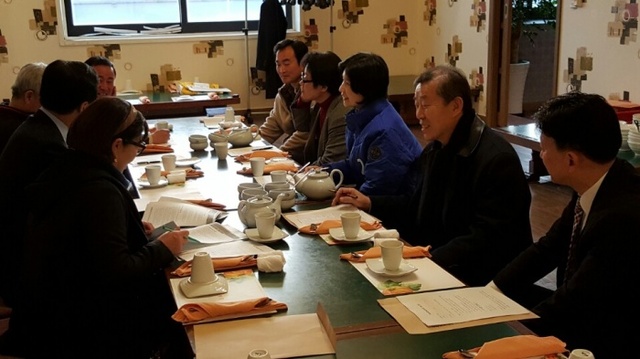 ▲ 백혜련 간담회