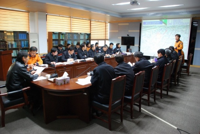 ▲ 평택소방서,대형화재대비 도상훈련실시