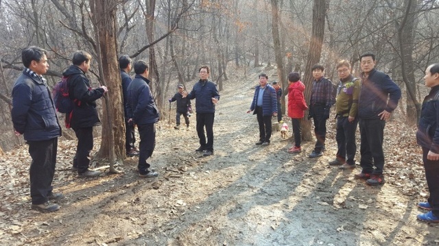 ▲ 3월 3일-수리산 등산로 점검 2