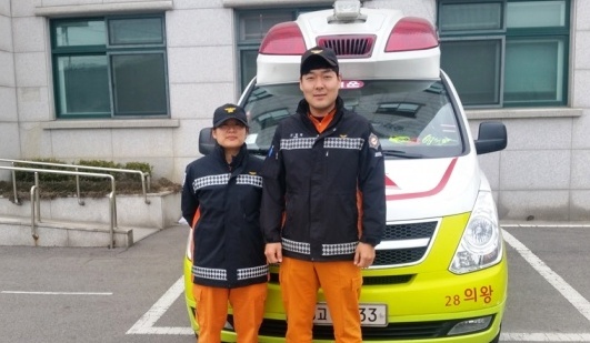▲ 의왕소방서, 대원 시민살려