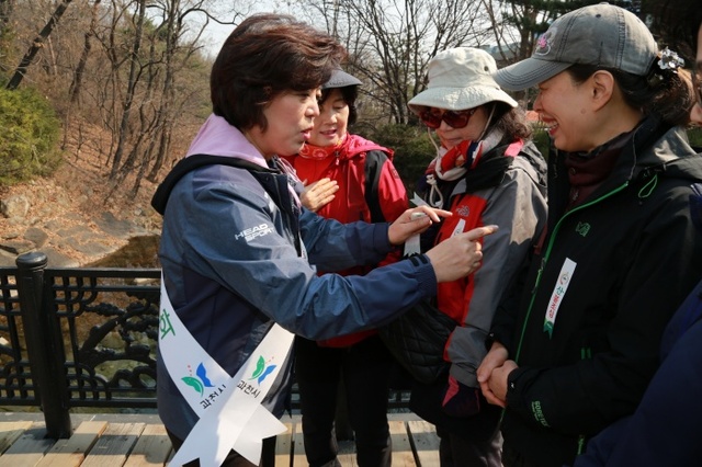 ▲ 산불예방 캠페인 전개