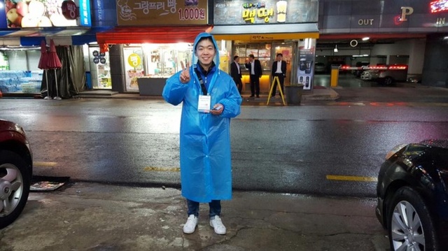 ▲ 이찬열 후보 아들 이후일군