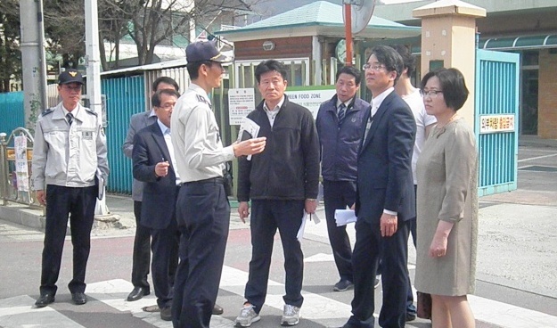 ▲ 안전통학로 확보를 위한 안전점검1