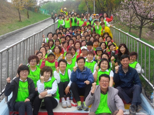 ▲ 생활개선회 환경보전캠페인