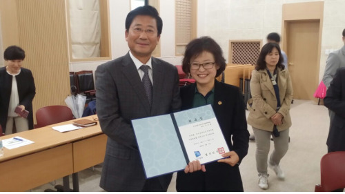 ▲ 김미리 도서관 자문위원